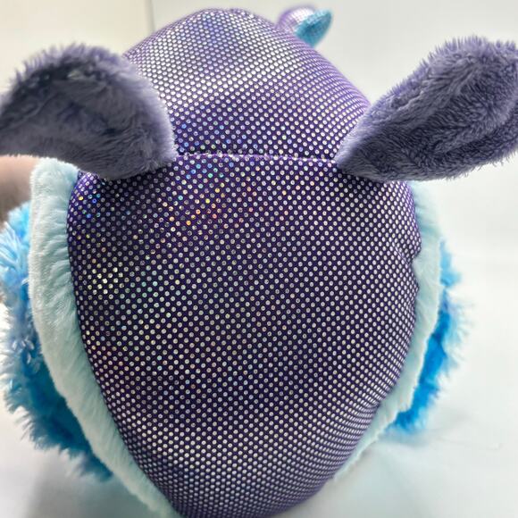 Ganz Webkinz Blufadoodle Purple Blue Bird Plush 9" Stuffed Animal HM453 - Picture 8 of 10